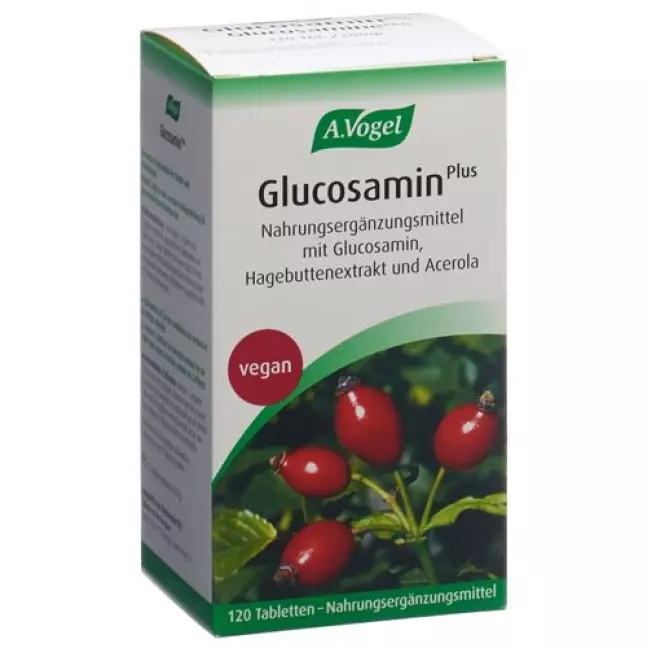 Таблетки Vogel Glucosamine Plus з екстрактом шипшини 120 шт
