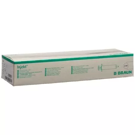 Braun Injektionsspritze 2мл Luer 2-teilig Zentrisch 100 штук Braun Injektionsspritze 2мл Luer 2-teilig Zentrisch 100 штук