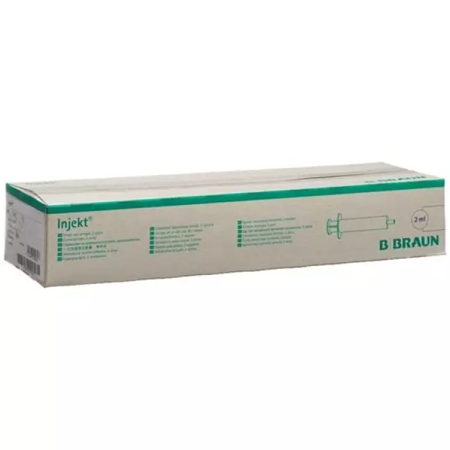 Braun Injektionsspritze 2мл Luer 2-teilig Zentrisch 100 штук Braun Injektionsspritze 2мл Luer 2-teilig Zentrisch 100 штук
