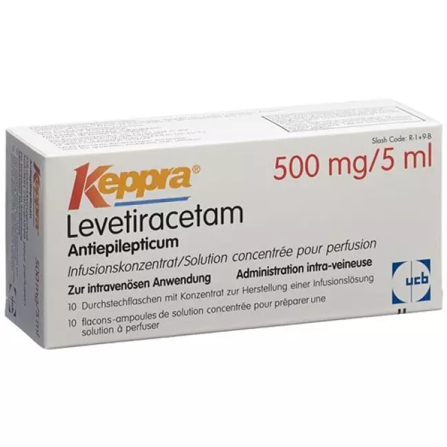 Keppra Inf Konz 500 мг/5 мл 10 д. 5 мл Keppra Inf Konz 500 мг/5 мл 10 д. 5 мл
