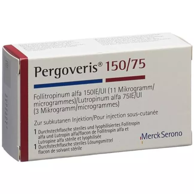 Pergoveris dry sub 150/75 з розчинником для виробництва e