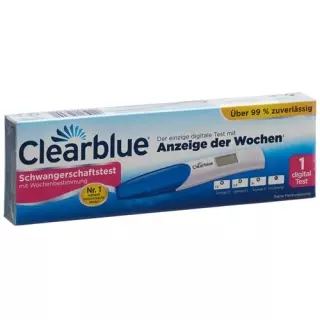 Щотижневе визначення тесту на вагітність Clearblue