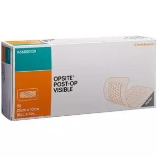 OPSITE POST OP VISIBLE прозора ранова пов'язка 25х10 см 20 шт