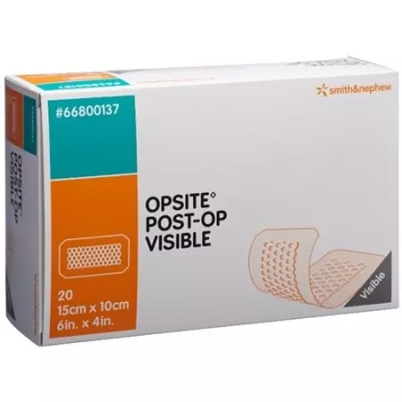 OPSITE POST OP VISIBLE прозора ранова пов&#39;язка 15х10см 20 шт