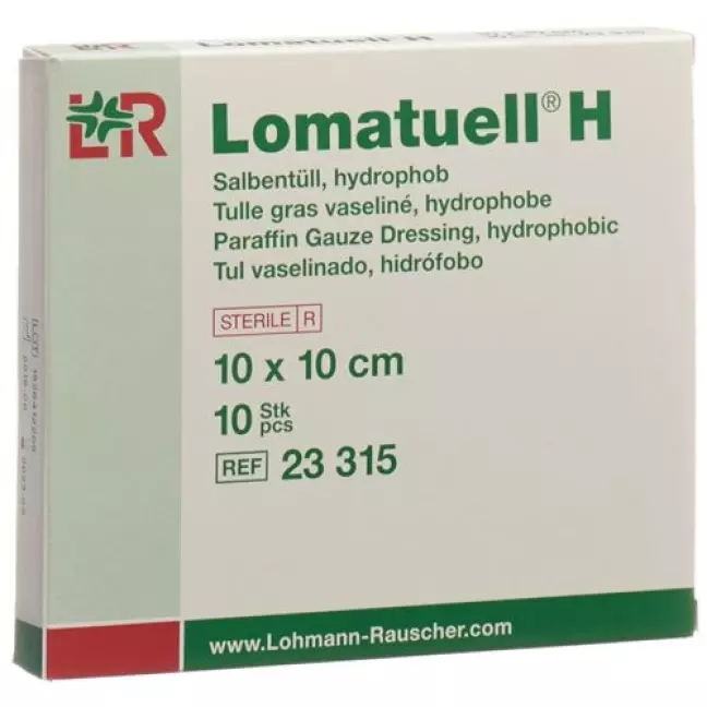 Lomatuell H Salbenkompresse 10x10см стерильный 10 штук Lomatuell H Salbenkompresse 10x10см стерильный 10 штук