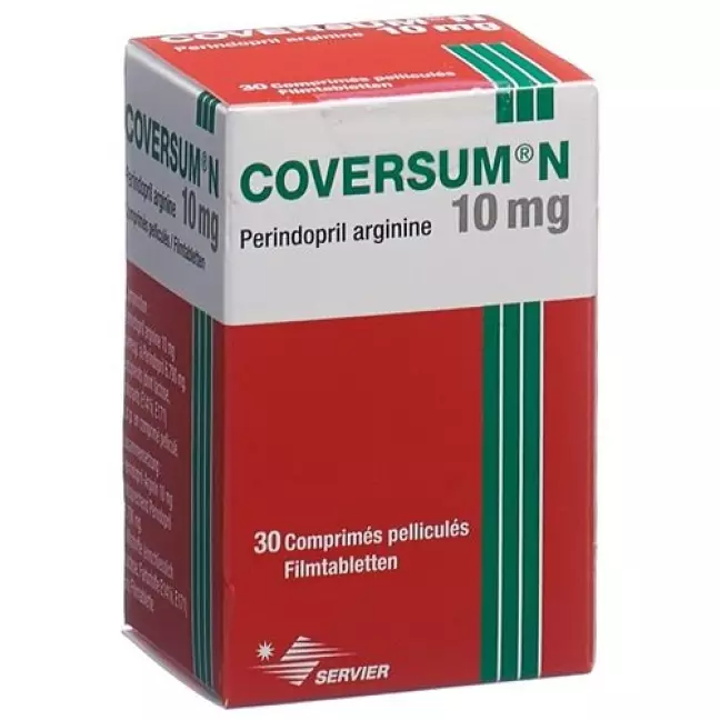 Coversum N Filmtable 10 мг Fl 30 шт Coversum N Filmtable 10 мг Fl 30 шт