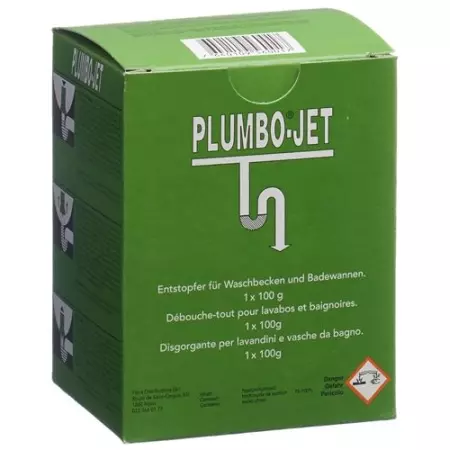 Засіб для очищення стоків Plumbo Jet 100 г