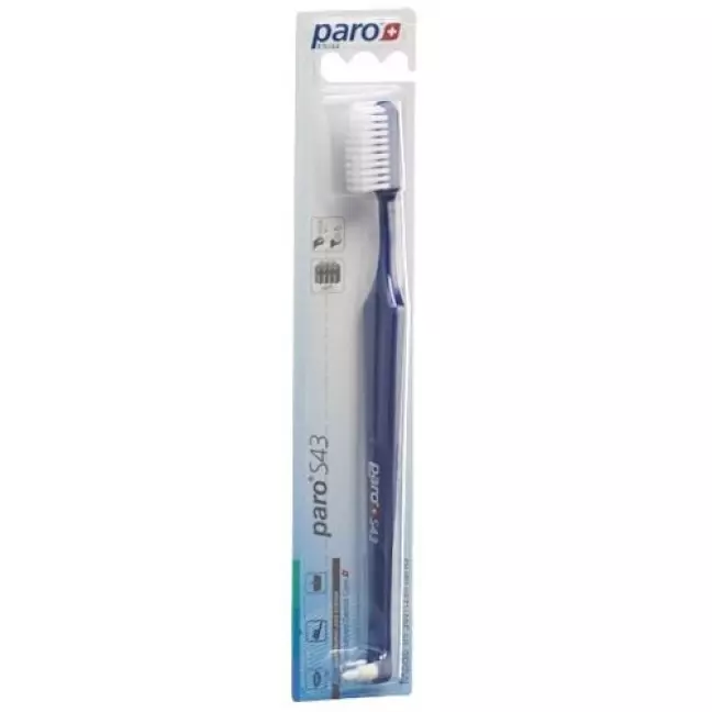 Paro зубная щётка S43 Soft 4-Reihig mit Interspace
