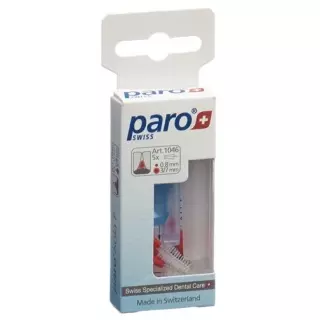 PARO ISOLA F 3/7 мм тонкий червоний конічний 5 шт