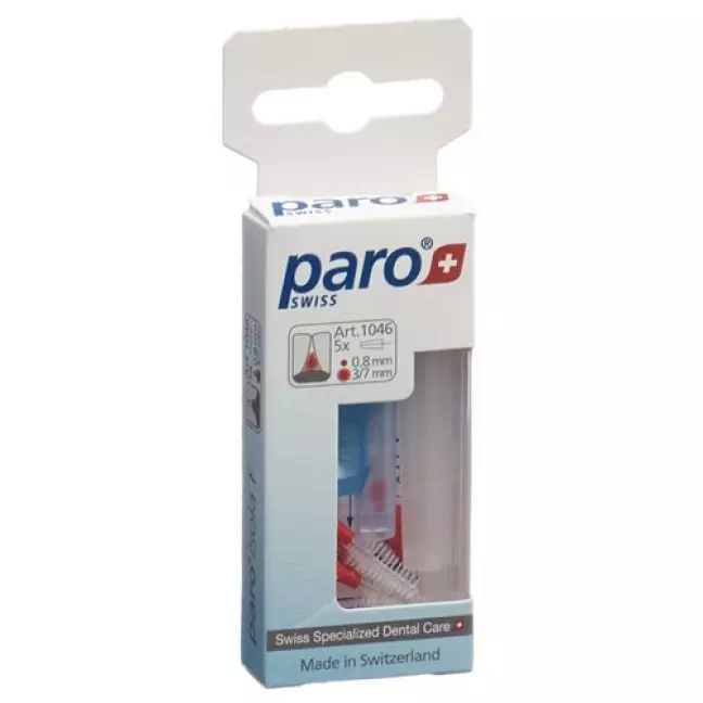 PARO ISOLA F 3/7 мм тонкий червоний конічний 5 шт