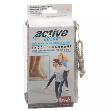 Бандаж на щиколотку Bort ActiveColor XXL -29см колір шкіри Бандаж на щиколотку Bort ActiveColor XXL -29см колір шкіри