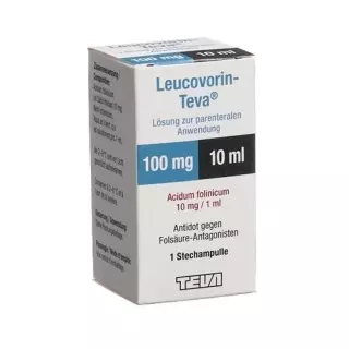 Leucovorin-Teva Inj Lös 100 мг/10 мл Діаметр 10 мл