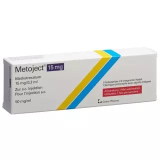 Metoject Inj Lös 15 мг/0,3 мл Ферцпр 0,3 мл