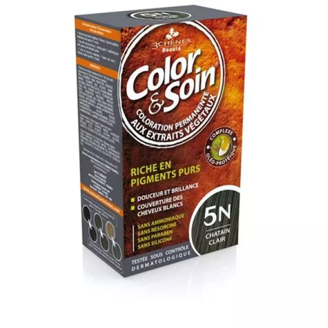 Color & Soin Coloration 5N Châtain clair 135 мл