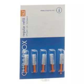 Міжзубна щітка Curaprox CPS 14Z Regular помаранчева 5 шт