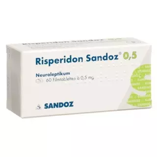 Risperidone Sandoz Filmtable 0,5 мг 60 шт