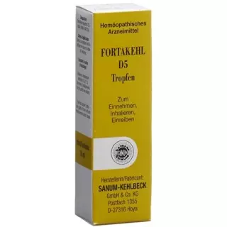 Фортакель краплі D 5 dilutio Fl 10 мл