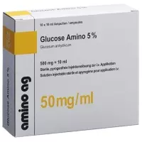 Glucose Amino Inj Lös 5% 10ml ампули 10 шт