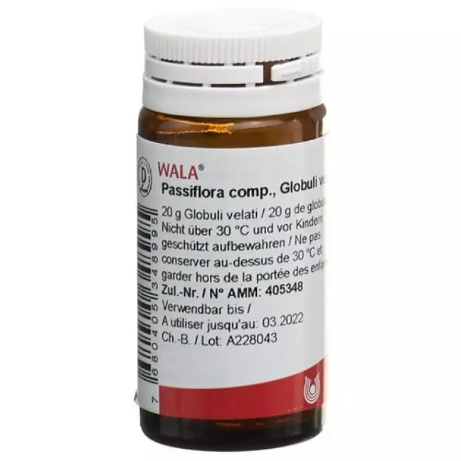 Wala Passiflora Comp шарики бутылка 20г Wala Passiflora Comp шарики бутылка 20г