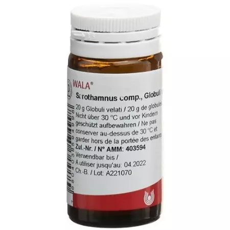 Wala Sarothamnus Comp шарики бутылка 20г Wala Sarothamnus Comp шарики бутылка 20г