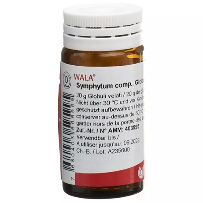 Wala Symphytum Comp шарики бутылка 20г Wala Symphytum Comp шарики бутылка 20г