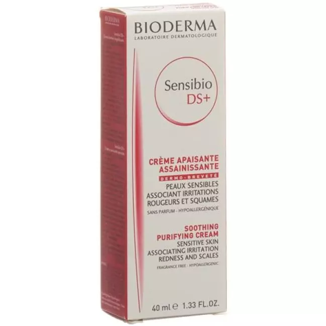 Bioderma Sensibio Ds + крем 40 мл Bioderma Sensibio Ds + крем 40 мл