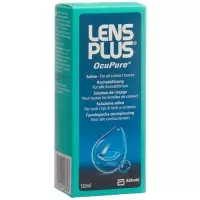 LENS PLUS Ocu Pure saline solution Fl 120 мл