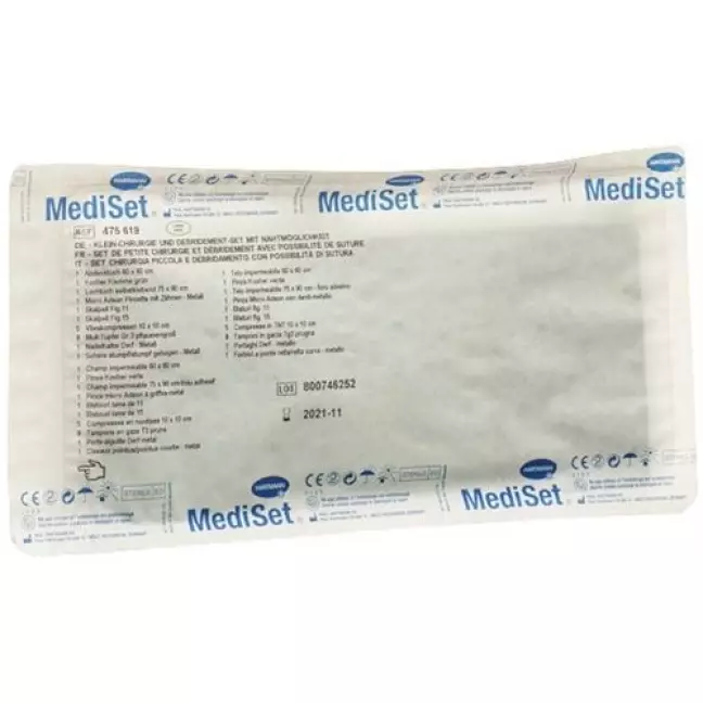 Mediset Klein Chirurgie+debridement Set No 2 Mediset Klein Chirurgie+debridement Set No 2