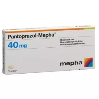 Пантопразол-Мефа Лактаб 40 мг 60 шт