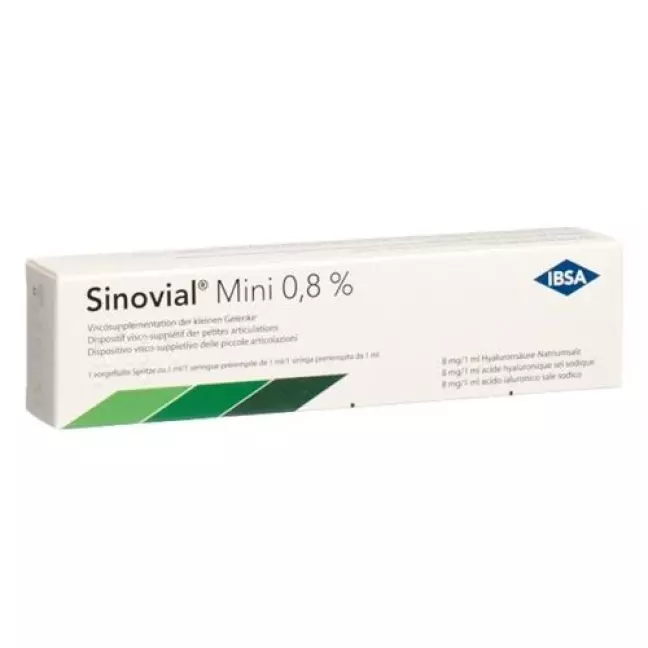 Sinovial Mini Inj Lös 0,8% Fertspr 1 мл Sinovial Mini Inj Lös 0,8% Fertspr 1 мл