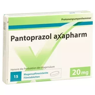 Пантопразол Аксафарм таблетки 20 мг 30 шт