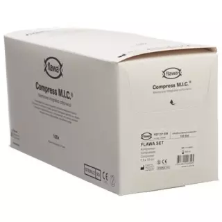 Компреси Flawa MIC 7,5х10 см стерильні 100 шт