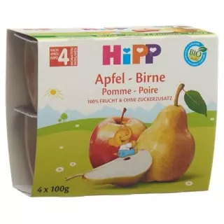 HIPP Fruit Break Яблуко Груша 4 х 100 г