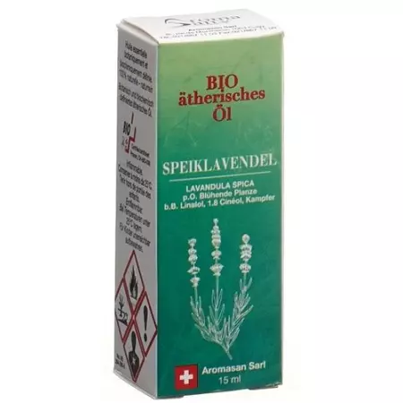Aromasan Speiklavender ефірна олія/олія органічна в коробці 15 мл