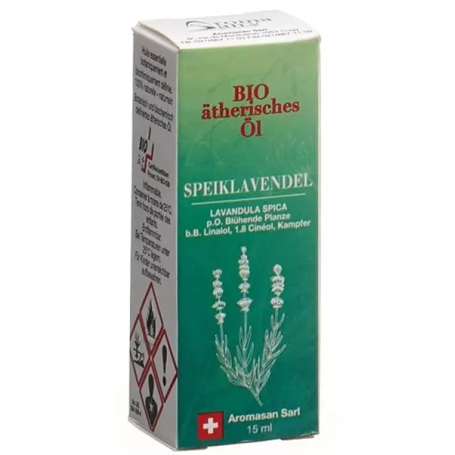 Aromasan Speiklavender ефірна олія/олія органічна в коробці 15 мл