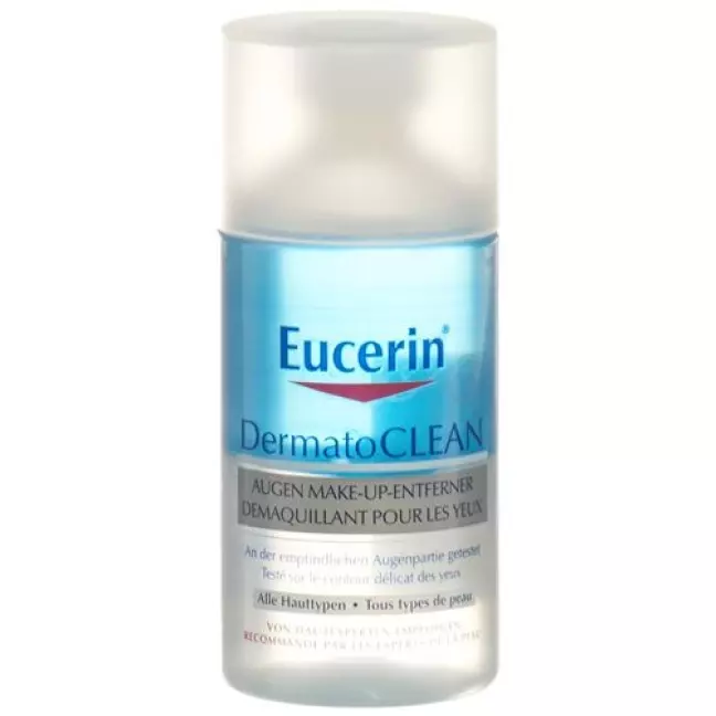 Eucerin DermatoCLEAN 2 фази для зняття макіяжу з очей Fl 125 мл