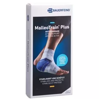 Активний бандаж MalleoTrain Plus розмір 4 правий титан