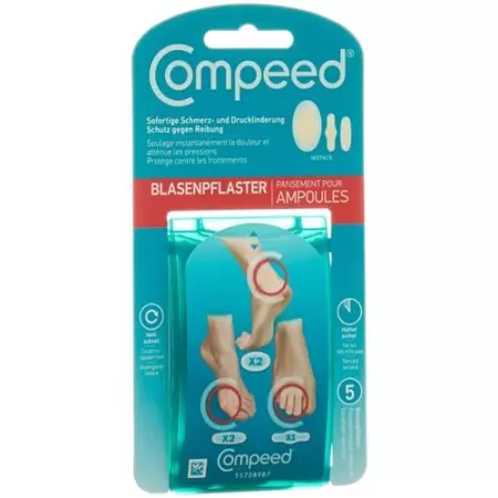 Пластирна суміш для пухирів Compeed 5 шт