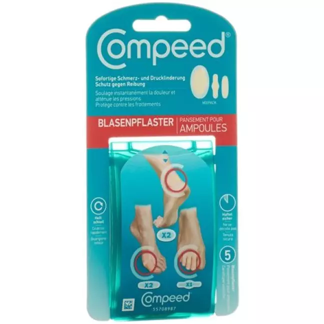 Пластирна суміш для пухирів Compeed 5 шт