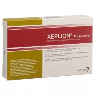 Xeplion Inj Susp 50 мг/0,5 мл Ферцпр 0,5 мл
