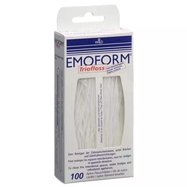 Emoform Triofloss Disp 100 шт