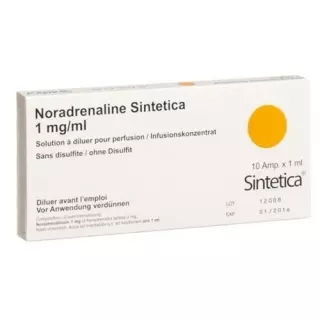 NORADRENALIN SI O DIS 1MG/1ML