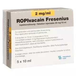 РОПІВАКАЇН Фрезеніус 2 мг/мл 10мл амп