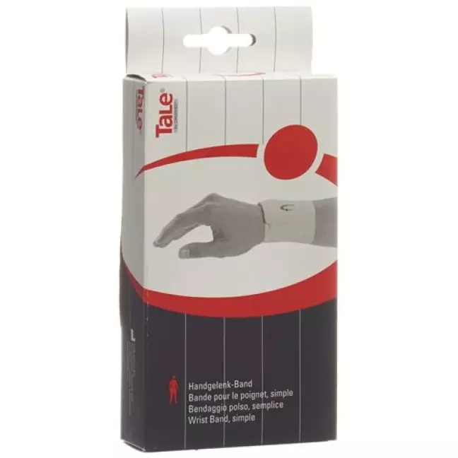 Tale Handgelenk Bandage Velcro 7.5см Weiss