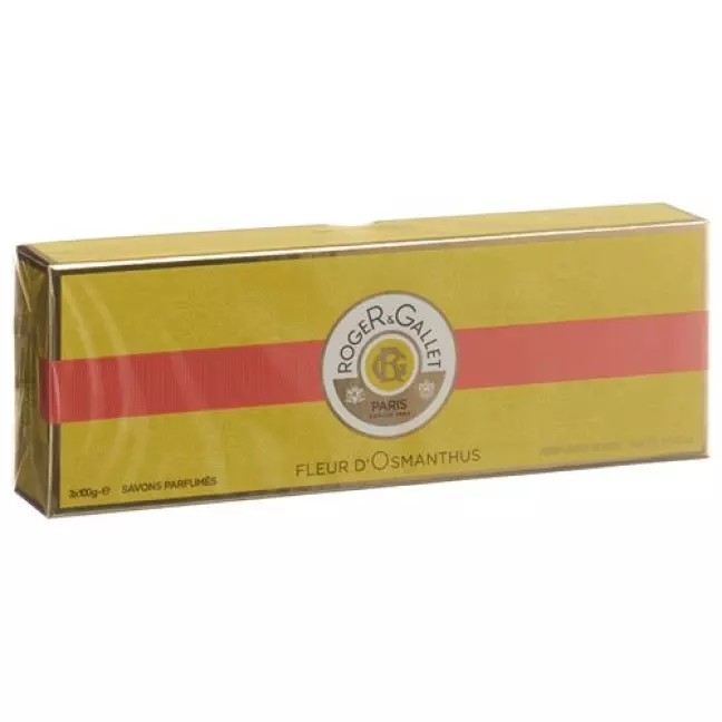 Roger Gallet Fleur d&#39;Osmanthus Seifencoffret 3x 100г