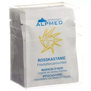 Серветки Alpmed Fresh Plant Wipes Кінський каштан 13 шт