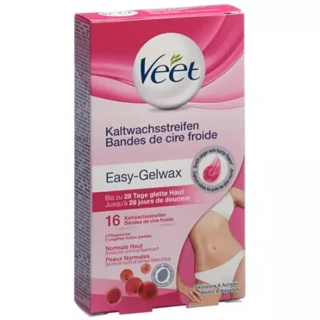 VEET Cold Wax Strips Underarms Bikini 16 шт VEET Cold Wax Strips Underarms Bikini 16 шт