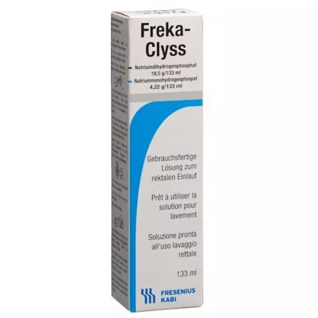 Freka Clyss клізма 20 флаконів 133 мл Freka Clyss клізма 20 флаконів 133 мл