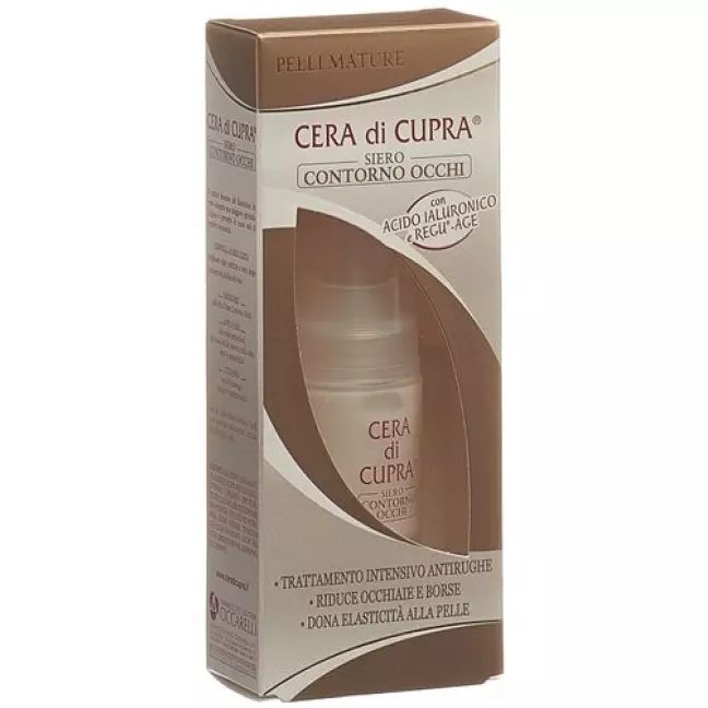 Флакон сироватки для контуру очей DI CERA CUPRA 15 мл