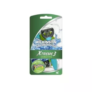 Одноразові бритви Wilkinson Xtreme III Sensitive 4 шт